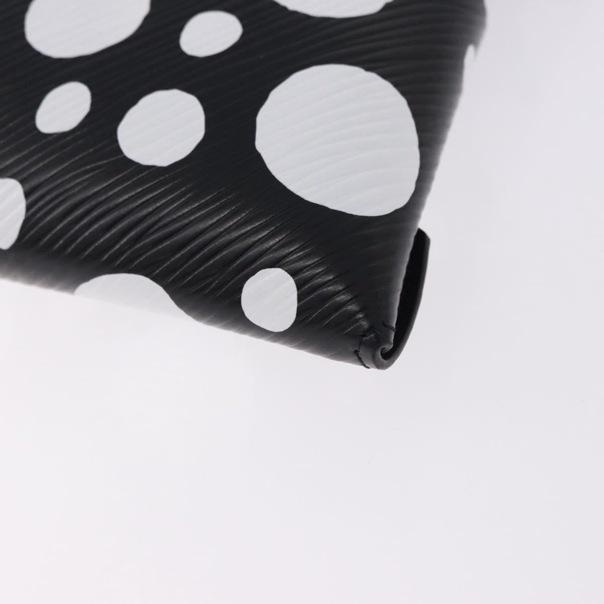 Louis Vuitton Kirigami Pochette Set Yayoi Kusama Infinity Dots Epi Leather, Black, Leather, Clutch