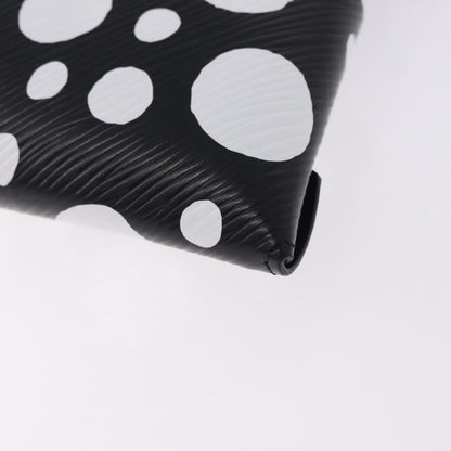 Louis Vuitton Kirigami Pochette Set Yayoi Kusama Infinity Dots Epi Leather, Black, Leather, Clutch