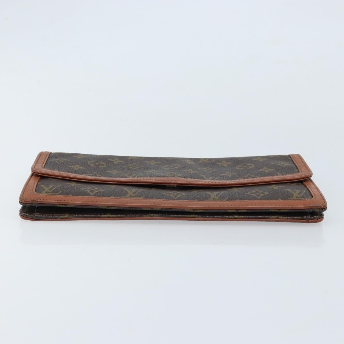 Louis Vuitton Dame Pochette Monogram Canvas, Brown, Canvas, Clutch