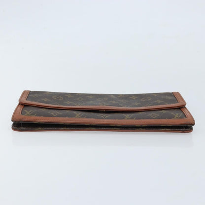 Louis Vuitton Dame Pochette Monogram Canvas, Brown, Canvas, Clutch