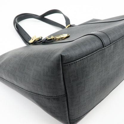 Fendi Superstar Zucchino Coated Canvas, Black, Canvas, Tote Bag