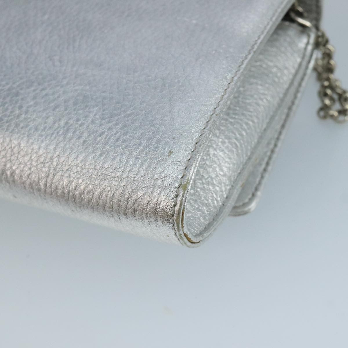Tiffany & Co. Vintage Leather, Silver, Leather, Shoulder Bag