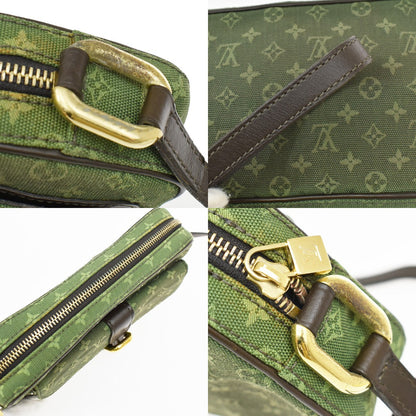 Louis Vuitton Juliette Mini Lin, Khaki, Canvas, Crossbody Bag