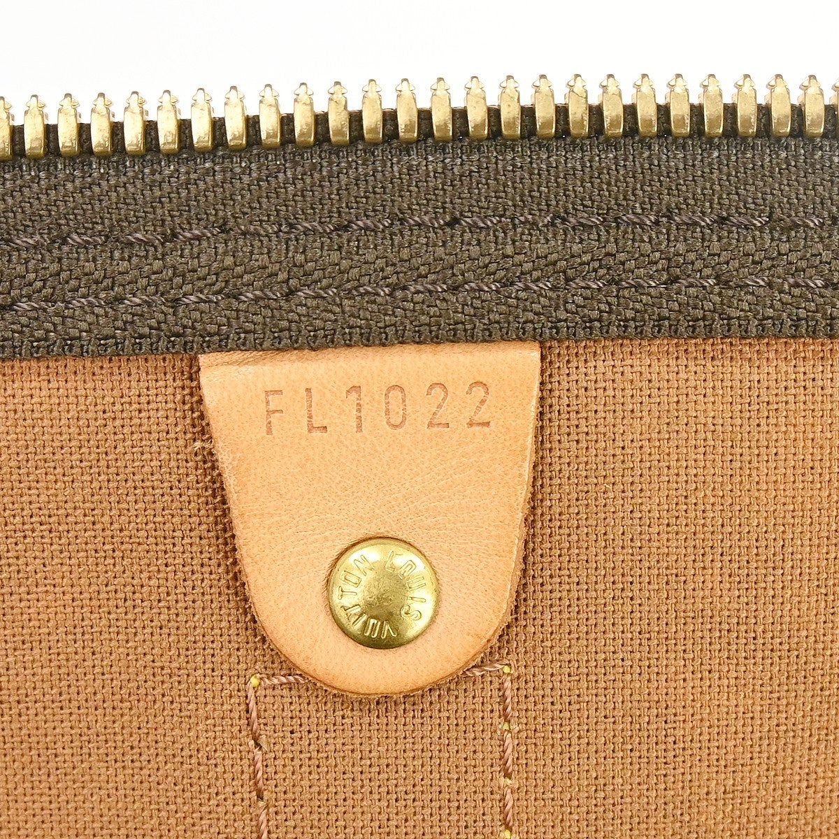 Louis Vuitton Keepall Monogram Canvas, Brown, Canvas, Travel Bag