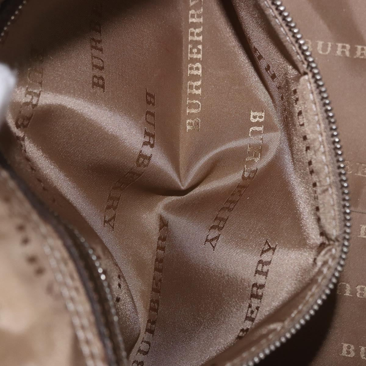 Burberry Nova Check Canvas, Brown, Canvas, Handbag