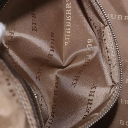 Burberry Nova Check Canvas, Brown, Canvas, Handbag