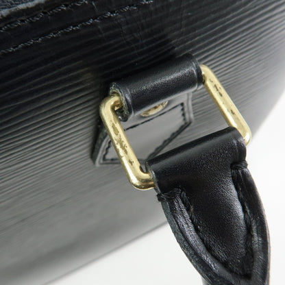 Louis Vuitton Alma Epi Leather, Black, Leather, Handbag