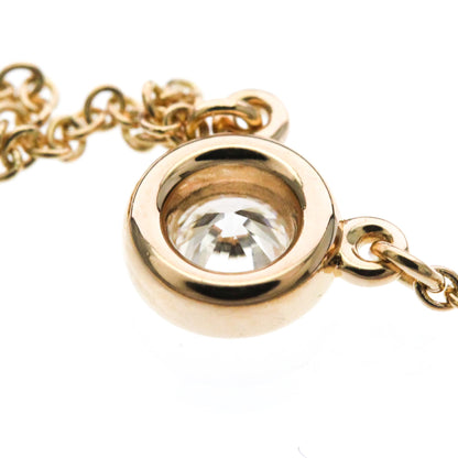 Tiffany & Co. Elsa Peretti Diamonds By The Yard Pendant 18K Rose Gold with Pear-Shaped Diamond, Gold, Pink Gold, Necklace