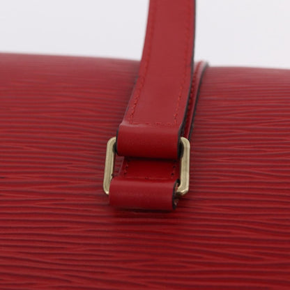 Louis Vuitton Soufflot Epi Leather, Red, Leather, Tote Bag