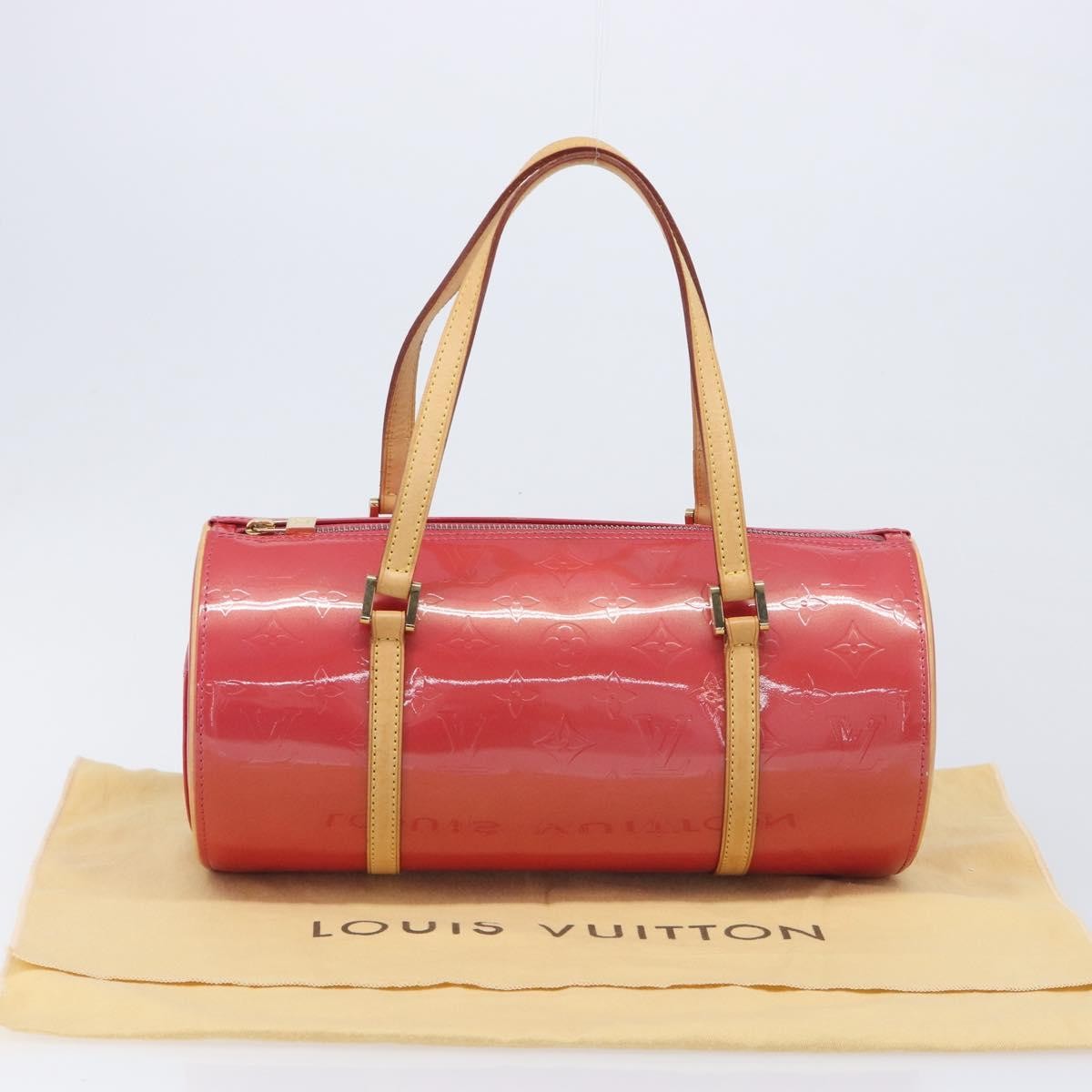 Louis Vuitton Bedford Monogram Vernis, Pink, Patent Leather, Handbag
