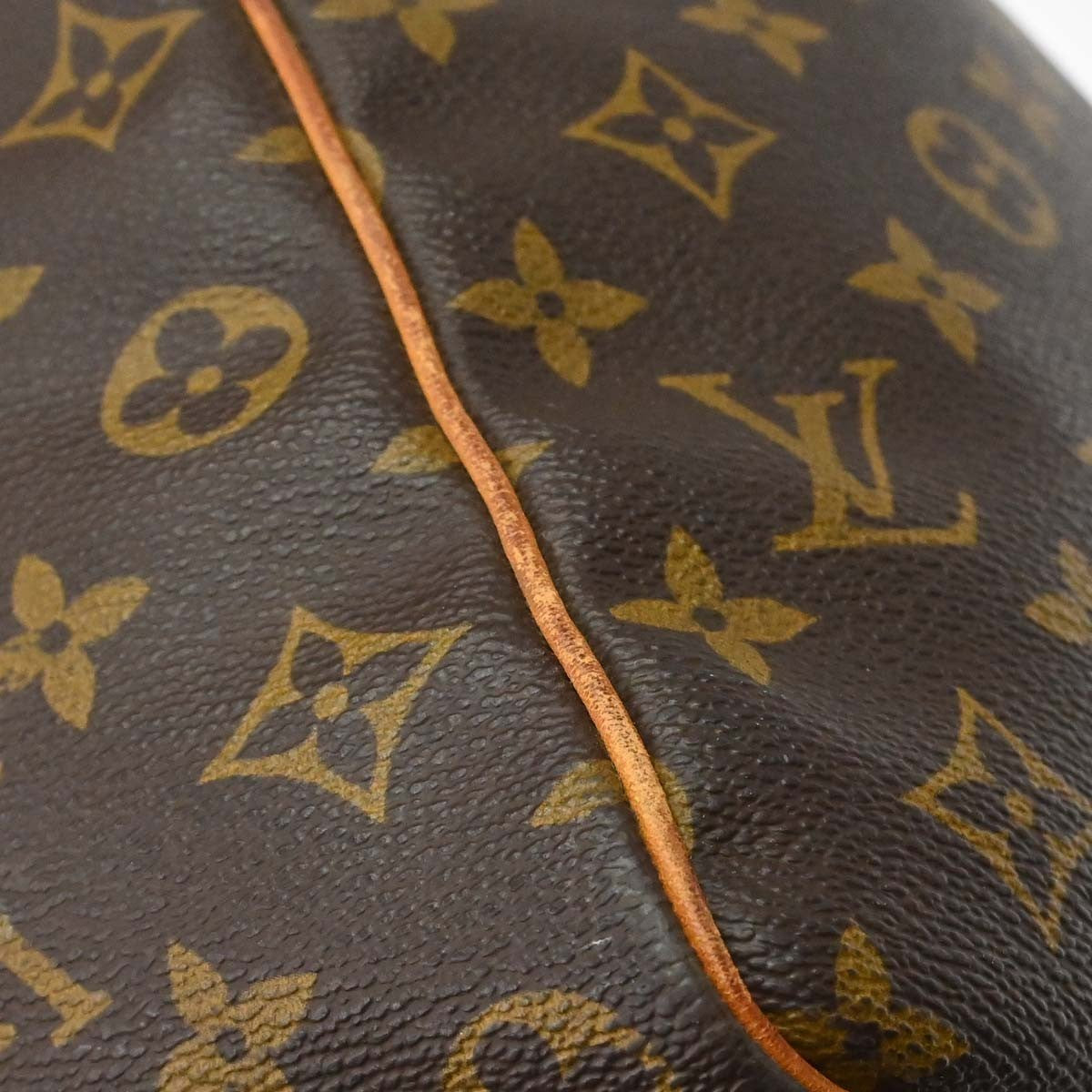 Louis Vuitton Keepall Monogram Canvas, Brown, Canvas, Travel Bag
