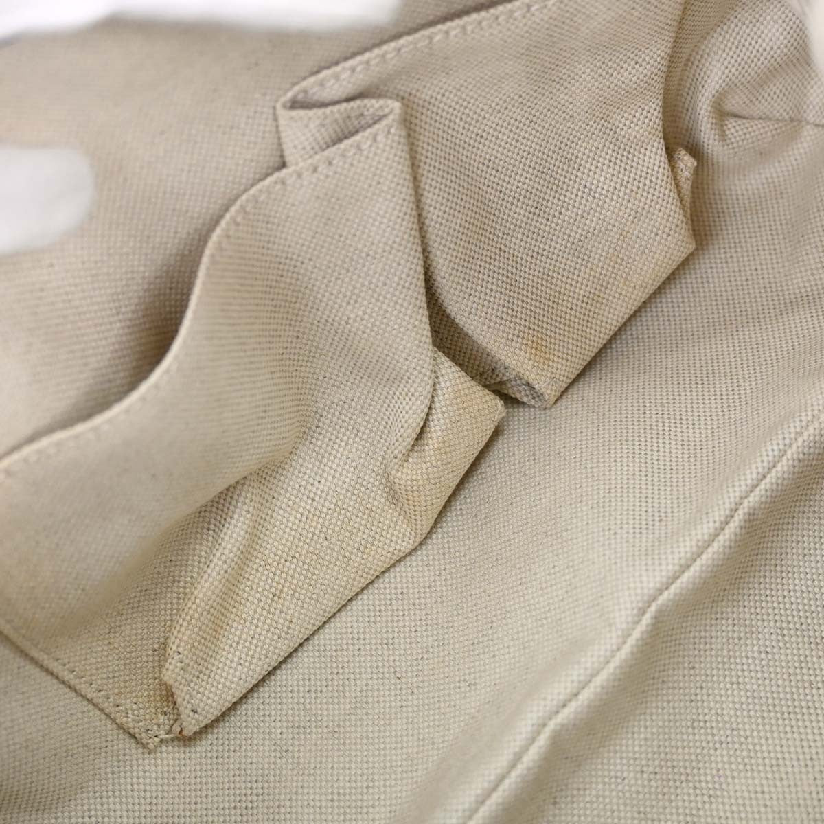 Gucci Techno Horsebit Flap Hobo Leather, Beige, Canvas, Shoulder Bag