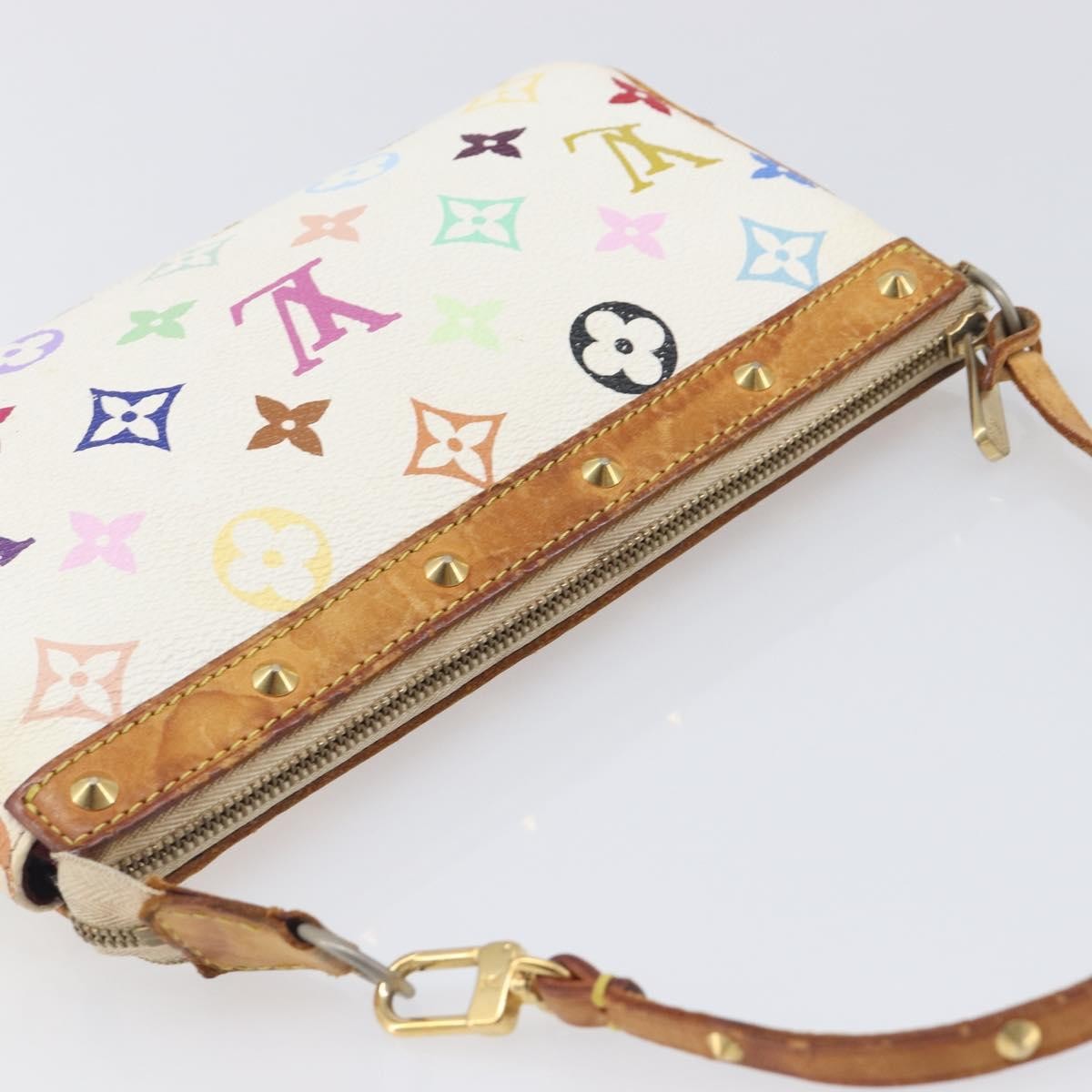 Louis Vuitton Pochette Accessoires NM Monogram Multicolor, Multicolour, Canvas, Clutch