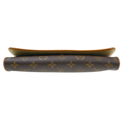 Louis Vuitton Twin Monogram Canvas, Brown, Canvas, Clutch