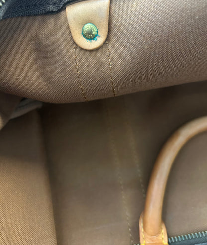 Louis Vuitton Keepall Monogram Canvas, Brown, Canvas, Travel Bag