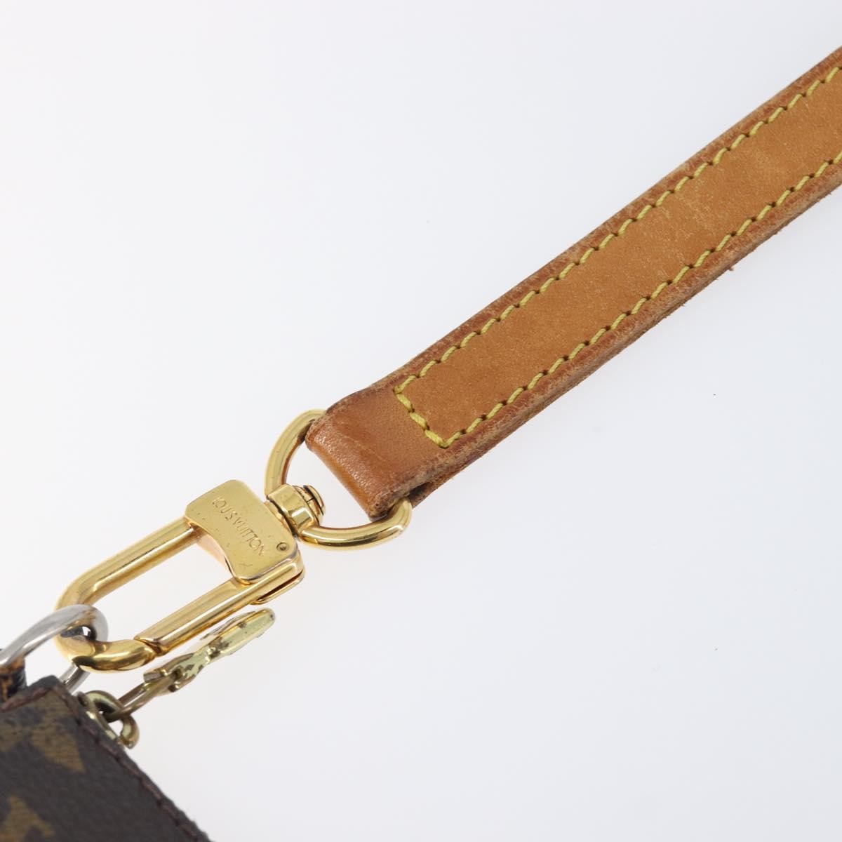 Louis Vuitton Pochette Accessoires NM Monogram Canvas, Brown, Canvas, Clutch