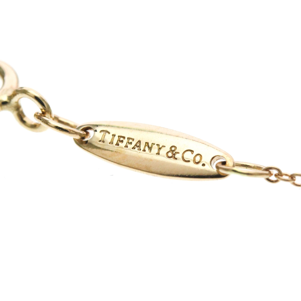 Tiffany & Co. Elsa Peretti Open Heart Pendant 18K Rose Gold, Gold, Pink Gold, Necklace