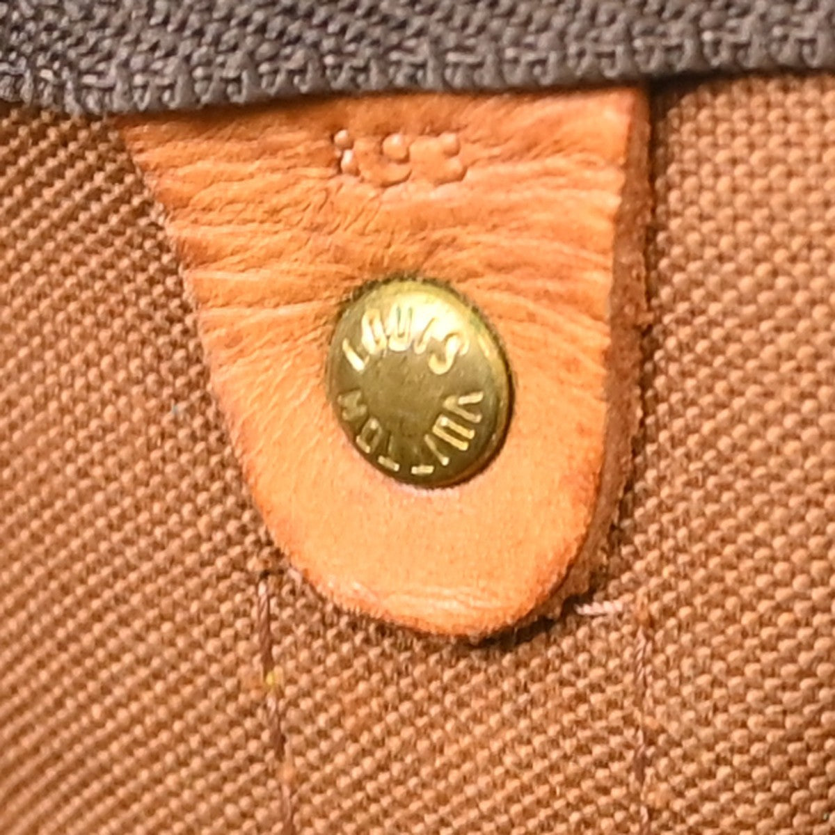 Louis Vuitton Keepall Canvas, Brown, Canvas, Travel Bag