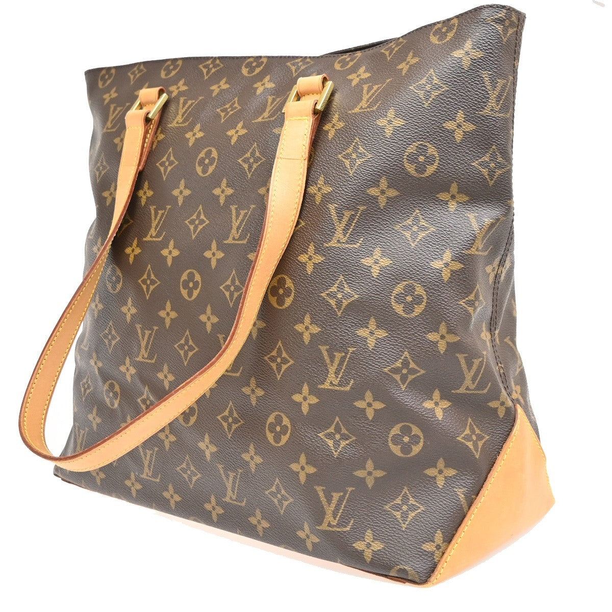 Louis Vuitton Cabas Mezzo Monogram Canvas, Brown, Canvas, Tote Bag