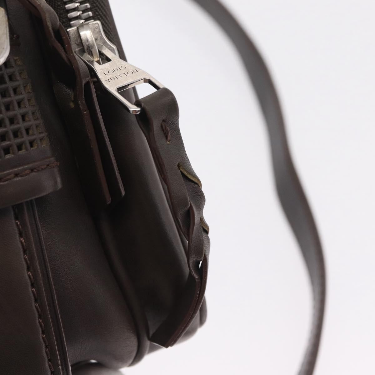 Louis Vuitton Bequia Trotter Messenger Nomade Leather, Brown, Leather, Handbag