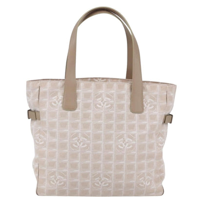 Chanel Travel Line Tote Nylon, Pink, Canvas, Tote bag