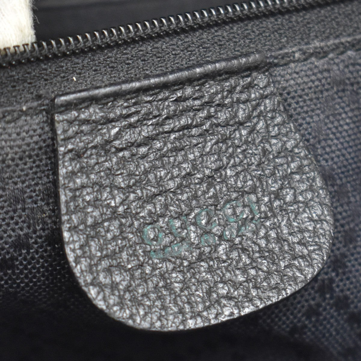 Gucci Vintage Bamboo Suede, Black, Suede, Backpack