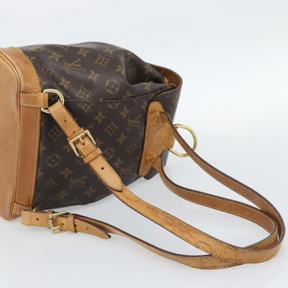 Louis Vuitton Vintage Montsouris Monogram Canvas, Brown, Canvas, Backpack