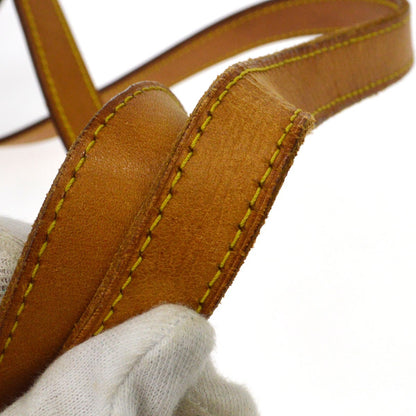 Louis Vuitton Shopping Sac Monogram Canvas, Brown, Canvas, Handbag