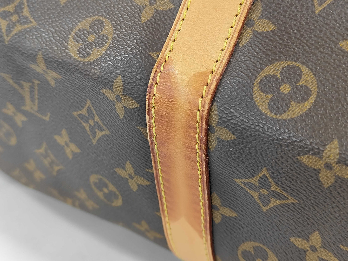 Louis Vuitton Keepall Monogram Canvas, Brown, Canvas, Travel Bag