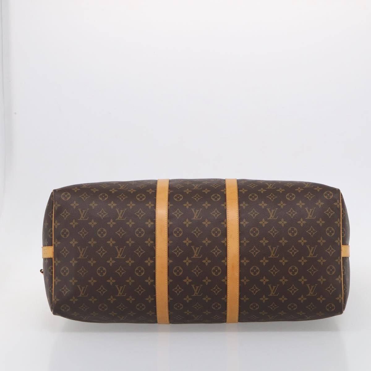 Louis Vuitton Keepall Bandouliere Monogram Canvas, Brown, Canvas, Travel Bag