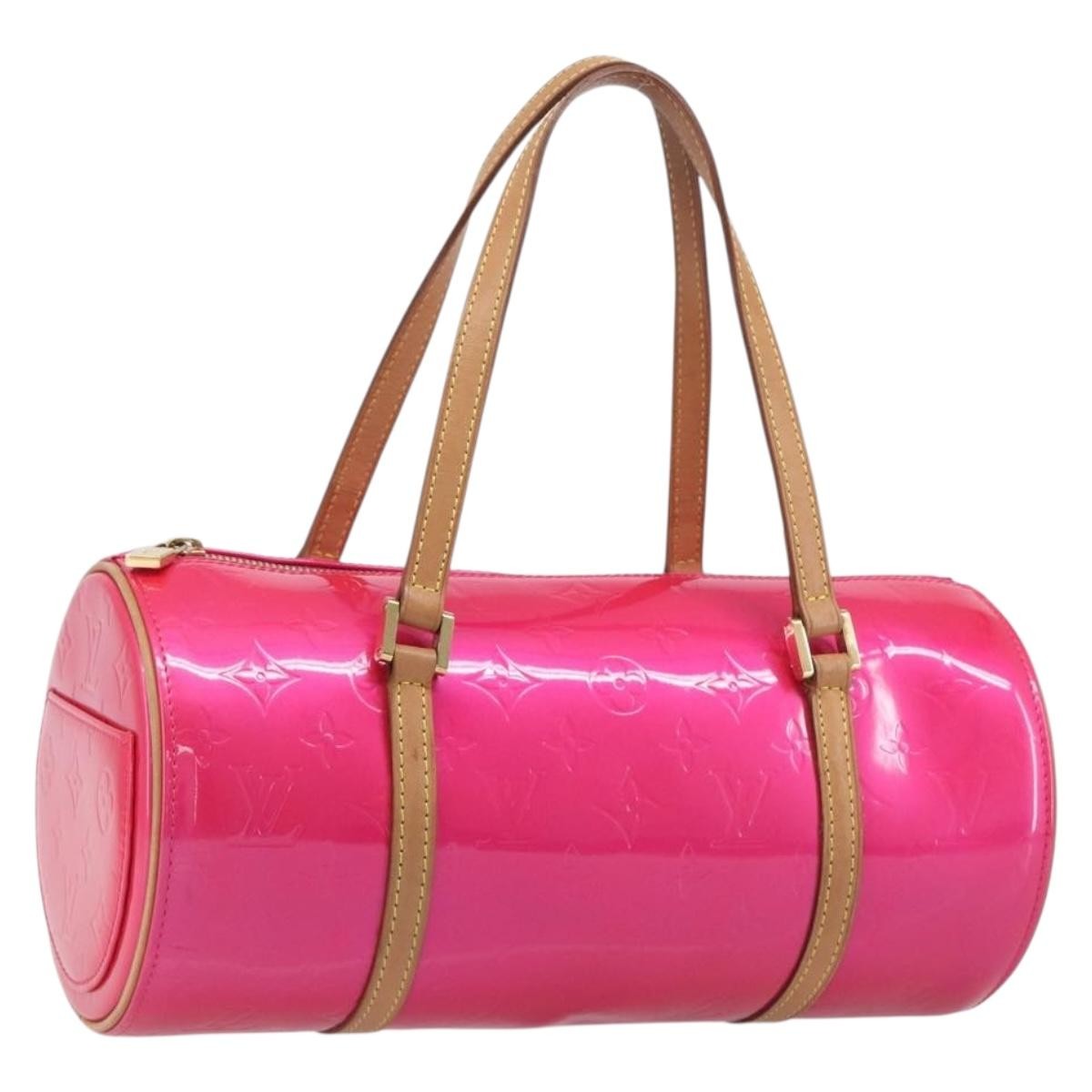 Louis Vuitton Bedford Monogram Vernis, Pink, Patent Leather, Handbag