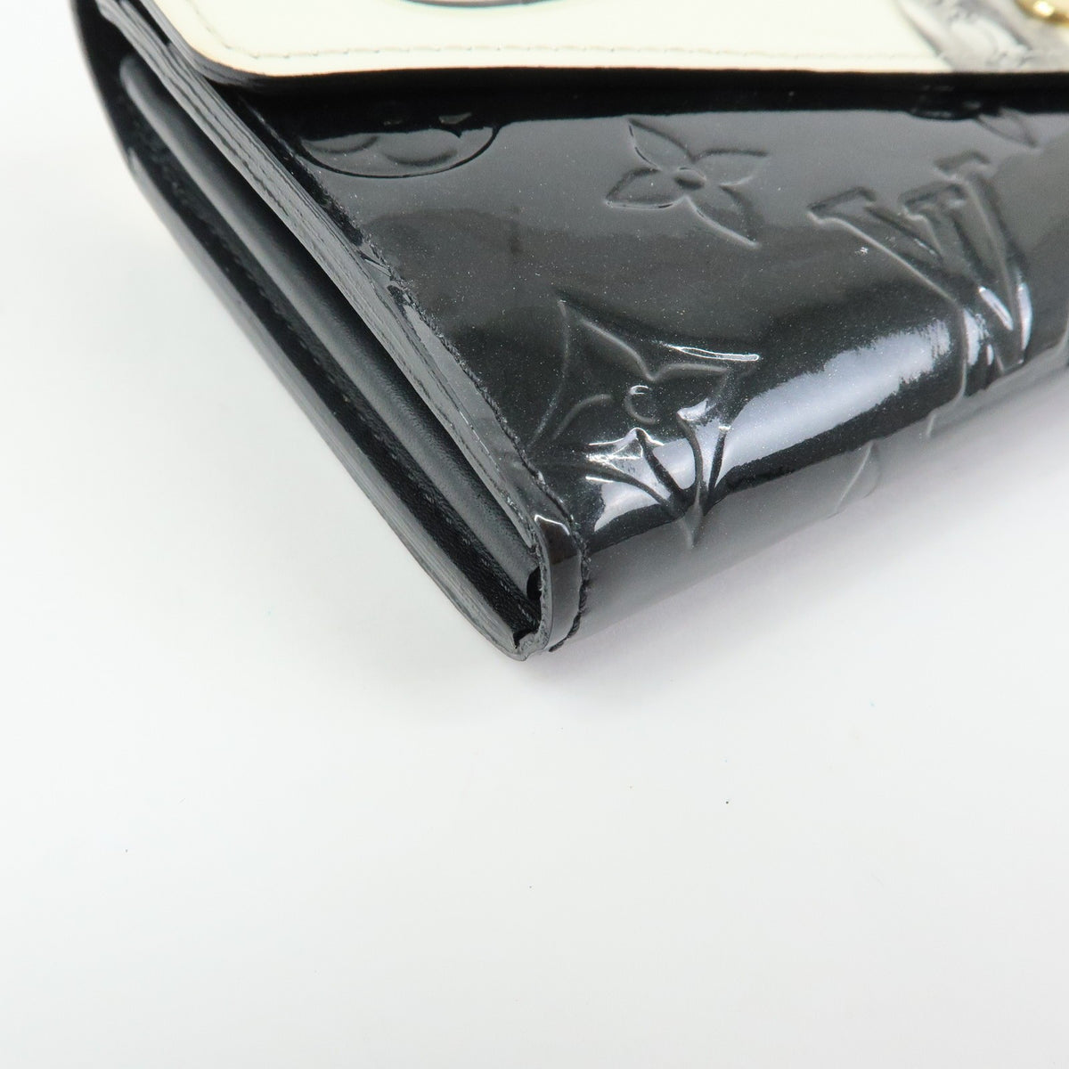 Louis Vuitton Sarah Wallet NM Limited Edition Stickers Monogram Vernis, Multicolour, Patent Leather, Wallet