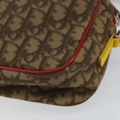Christian Dior Vintage Rasta Crossbody Bag Diorissimo Canvas, BEIGE, CANVAS, Shoulder bag