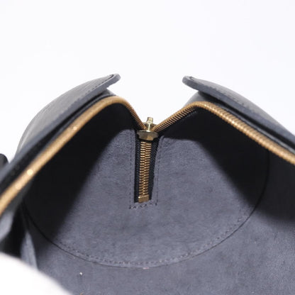 Louis Vuitton Soufflot Epi Leather, Black, Leather, Handbag