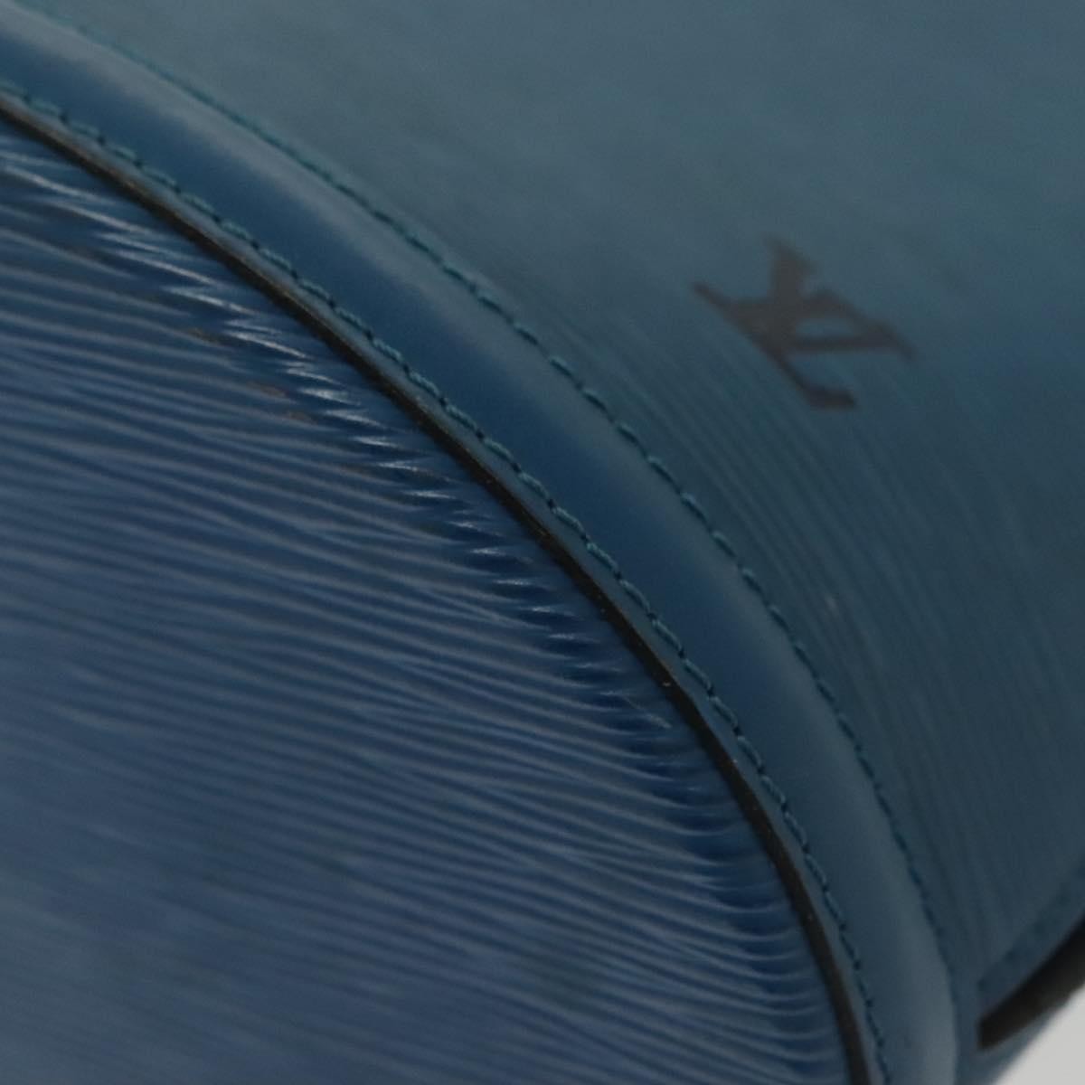 Louis Vuitton Cluny Epi Leather, Blue, Leather, Shoulder Bag