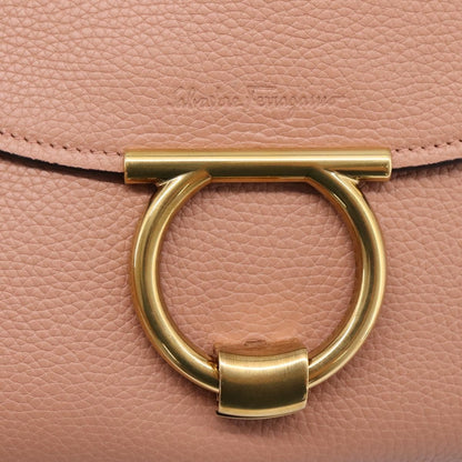 Salvatore Ferragamo Margot Satchel Leather, Pink, Leather, Handbag