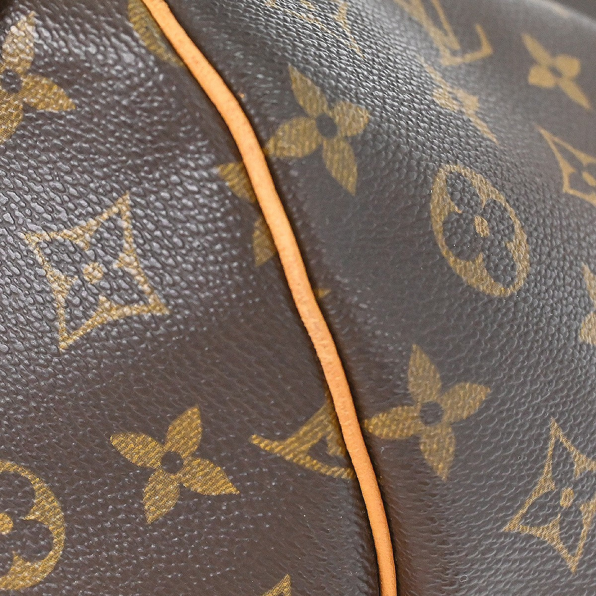 Louis Vuitton Keepall Monogram Canvas, Brown, Canvas, Travel Bag