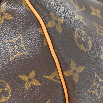 Louis Vuitton Keepall Monogram Canvas, Brown, Canvas, Travel Bag