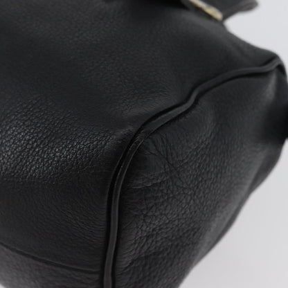Burberry Vintage Leather, Black, Leather, Handbag