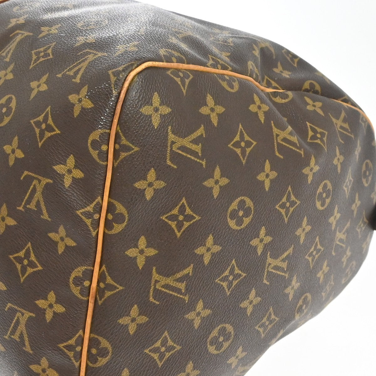 Louis Vuitton Keepall Monogram Canvas, Brown, Canvas, Travel Bag