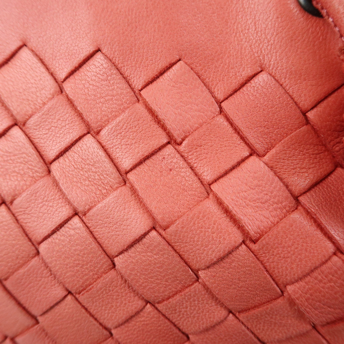 Bottega Veneta Shoulder Intrecciato Nappa, Pink, Leather, Shoulder Bag