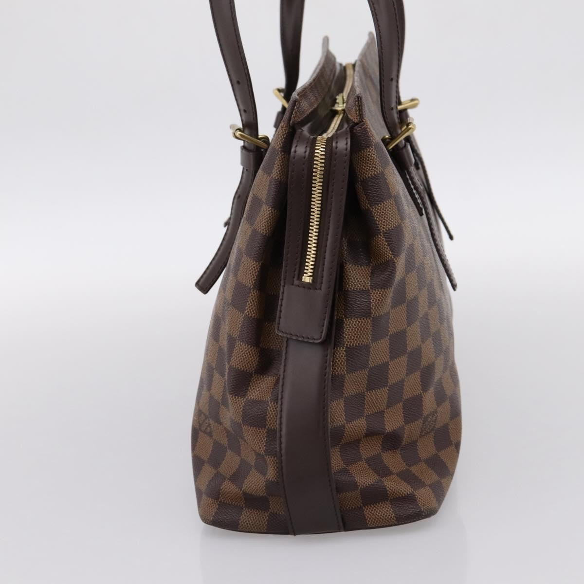 Louis Vuitton Chelsea Damier, Brown, Canvas, Handbag