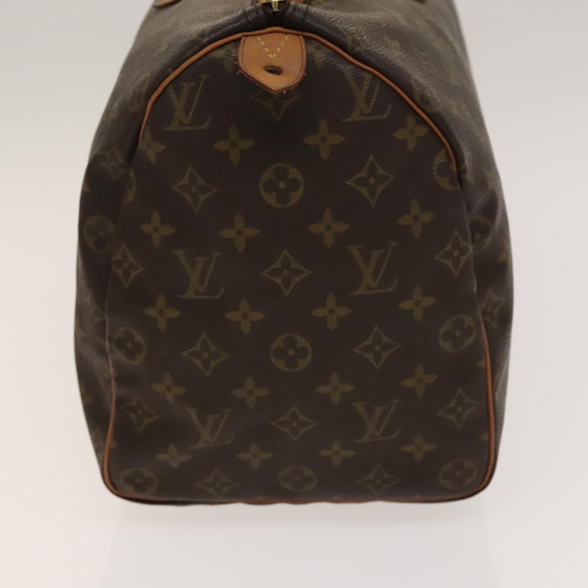 Louis Vuitton Speedy Handbag Monogram Canvas, BROWN, CANVAS, Handbag