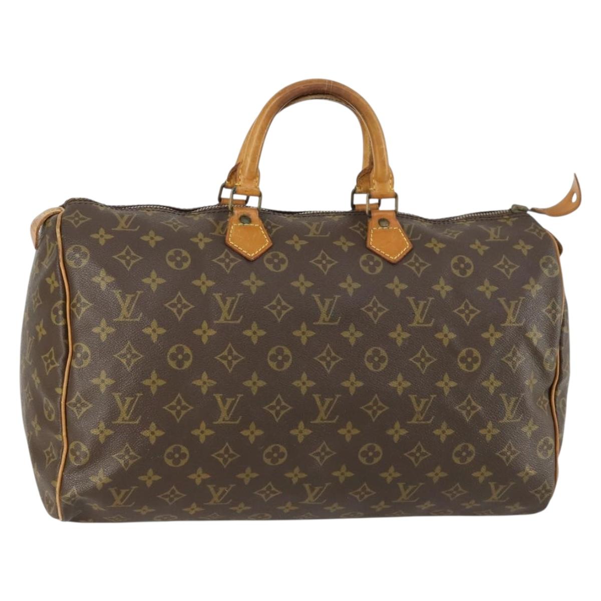 Louis Vuitton Speedy Bandouliere Bag Monogram Canvas, BROWN, CANVAS, Handbag