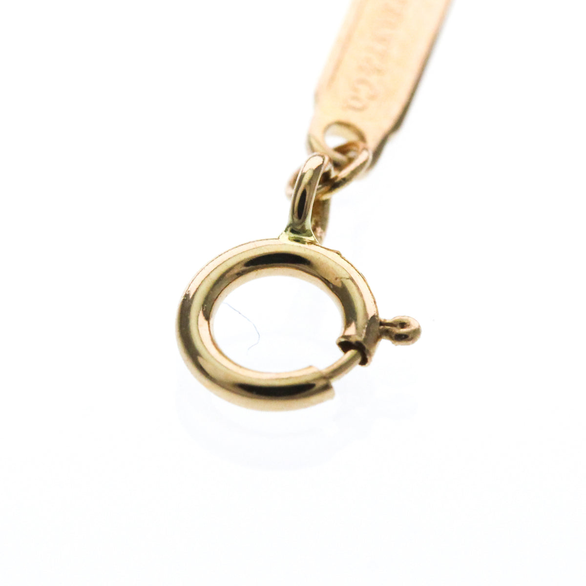 Tiffany & Co. T Smile Pendant 18K Rose Gold, Gold, Pink Gold, Necklace