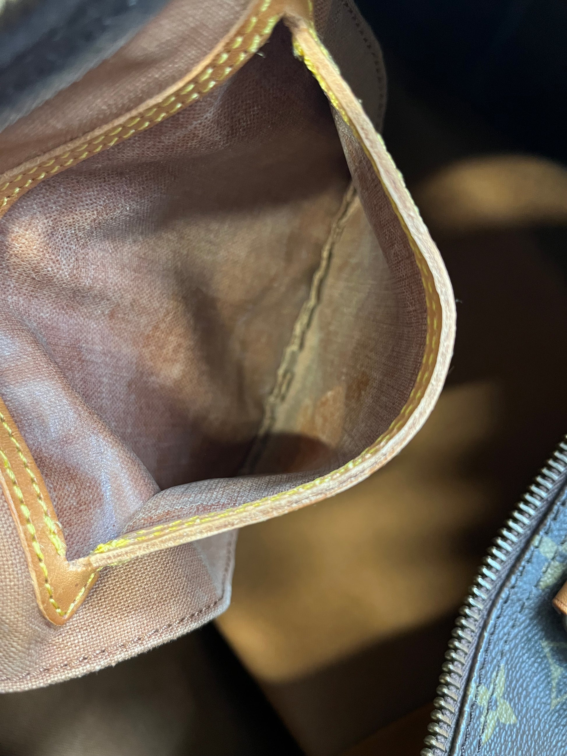 Louis Vuitton Speedy Handbag Monogram Canvas, BROWN, CANVAS, Handbag