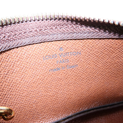 Louis Vuitton Key Monogram Canvas, Brown, Canvas, Clutch
