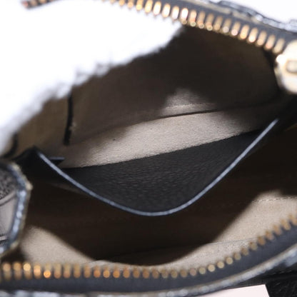 Chloe Hayley Hobo Leather, Black, Leather, Shoulder Bag