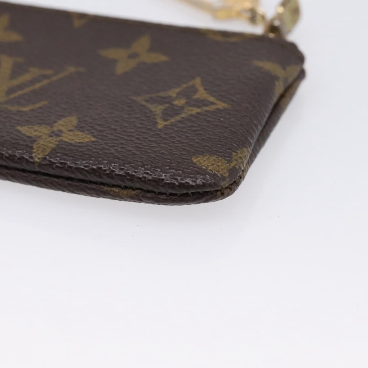 Louis Vuitton Pochette Clés Monogram Canvas, Brown, Canvas, Wallet