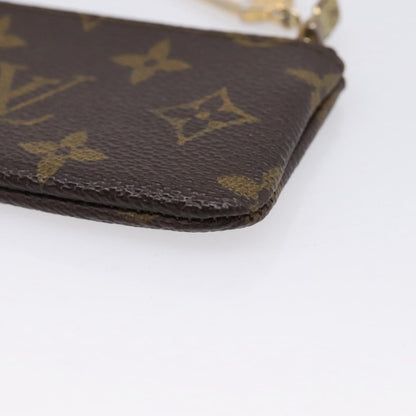 Louis Vuitton Pochette Clés Monogram Canvas, Brown, Canvas, Wallet